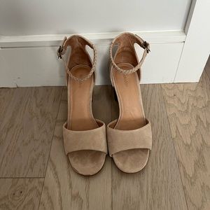 Soludos Hazel Heel, nude size 8